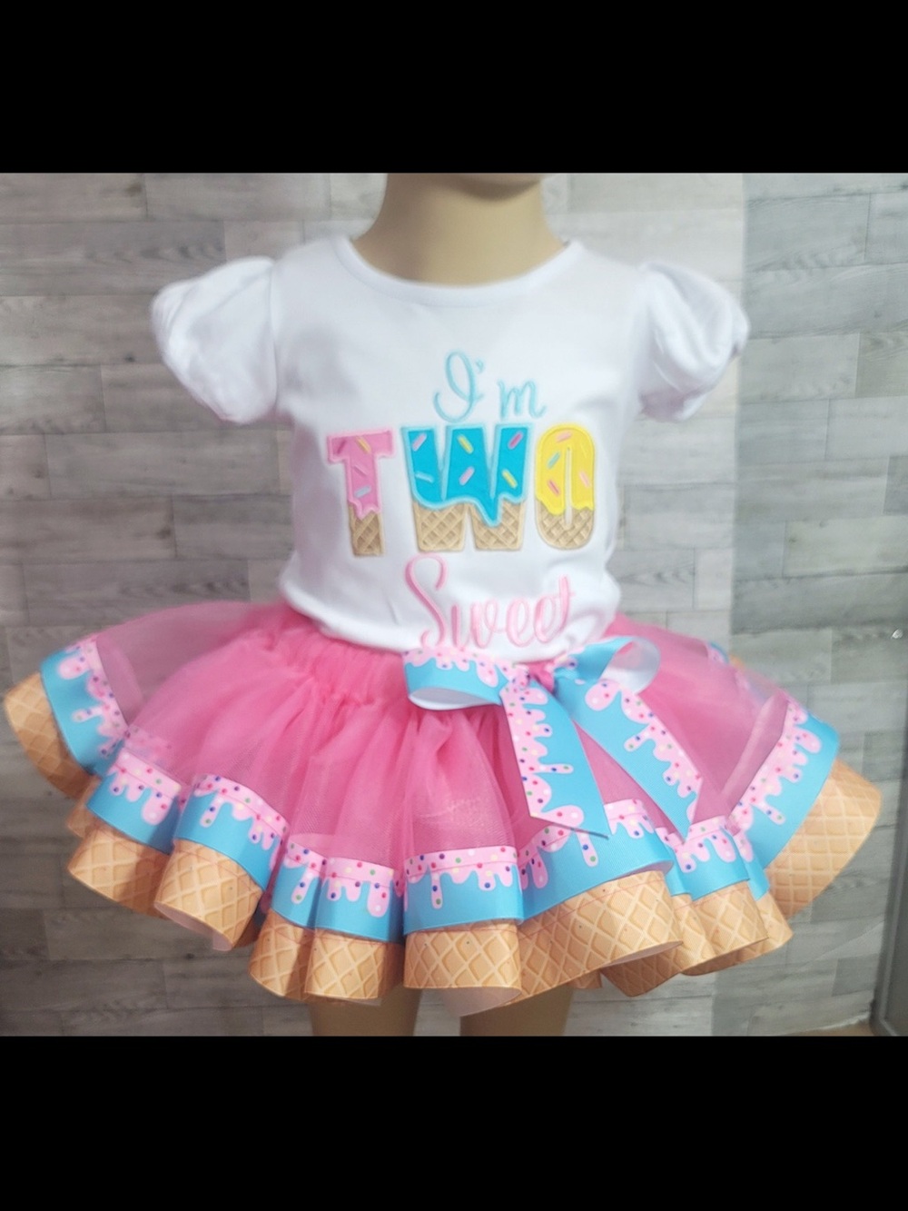 “Two Sweet” Birthday Tutu Outfit!